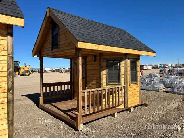 10 Ft x 7.5 Ft Skid-Mounted Playhouse