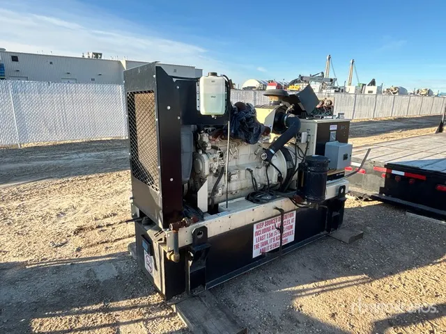 2001 Kohler 80REOZJ 80 kW Skid-Mounted Generator Set (Inoperable)