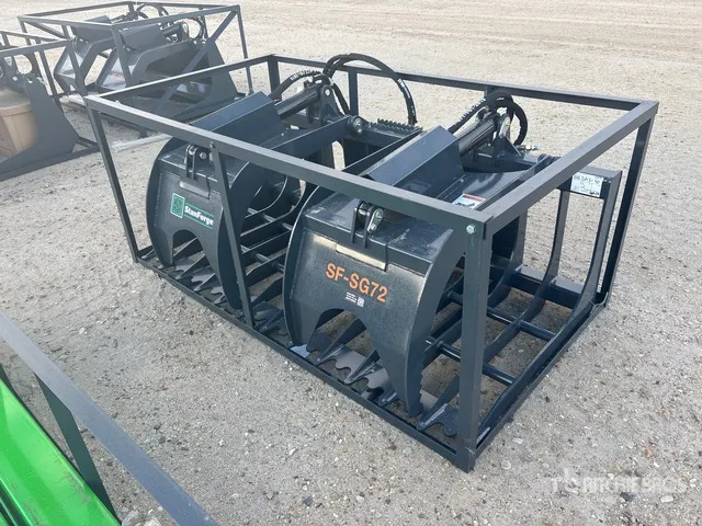 2026 StanForge SG72 72 in Skeleton Skid Steer Grapple (Unused)