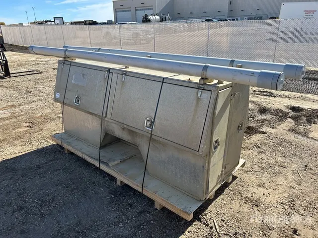 Quantity of (2) 8 ft Truck Bed Tool Box