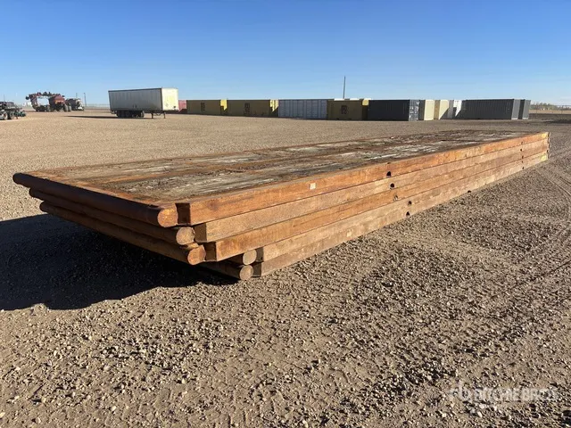 Quantity of (5) 8 ft x 40 ft Rig Mats