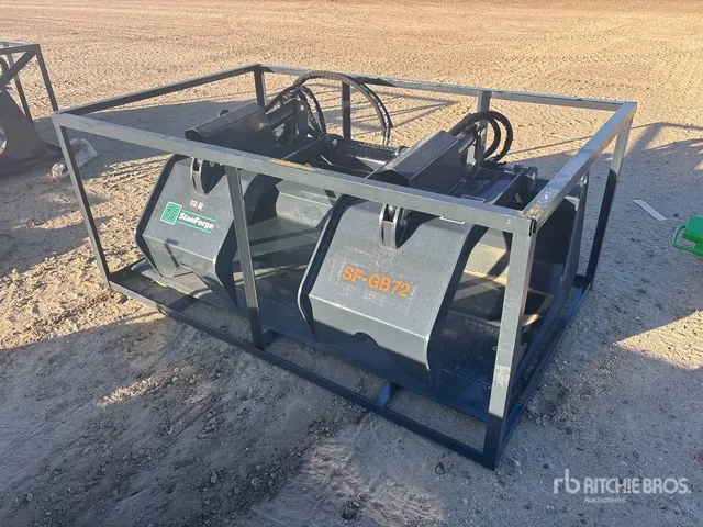 2026 StanForge GB72 72 in Skid Steer Grapple Bucket (Unused)