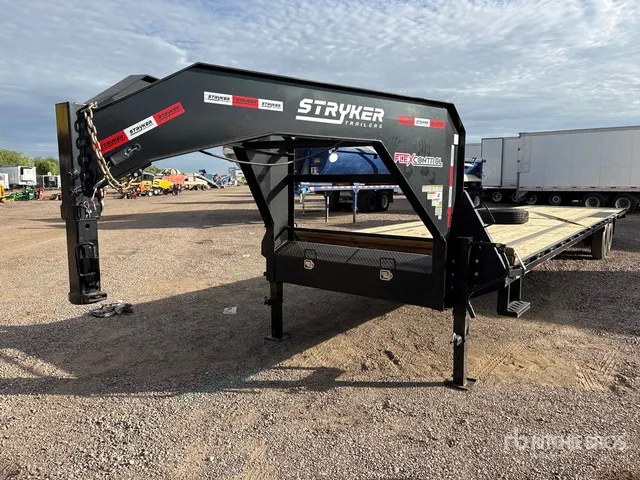 2026 Ascend Industries SA DE CV GN40-16 40 ft T/A Gooseneck Equipment Trailer