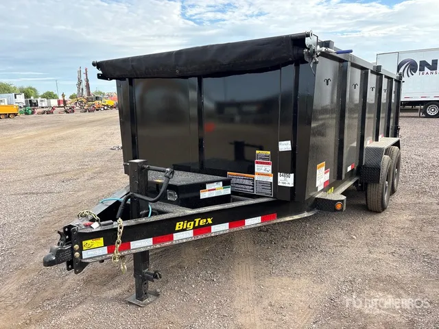 2026 Big Tex 14LP-16BK6-P4 16 ft T/A Dump Utility Trailer