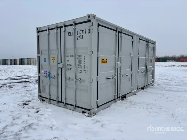 2026 20 ft Multi-Door Storage Container