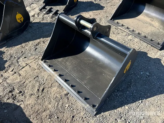 Trojan 50CL 42 in Cleanup Excavator Bucket - Fits 45mm Cat 305, 305.5 Komatsu PC45/50/55, Hyundai R55, Hitachi/Deere 50D/G, Case, New Holland, Kobelco