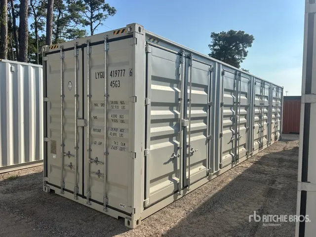 2026 40 ft High Cube Multi-Door Storage Container