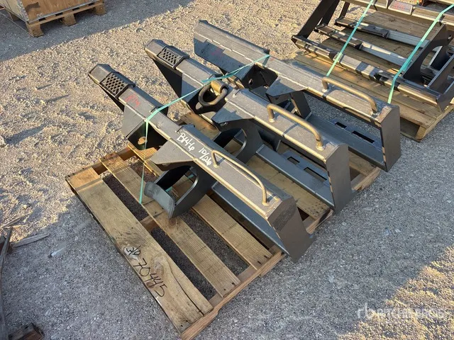 Quantity of (3) QT RH Skid Steer Frame Weldment-NC (Unused)