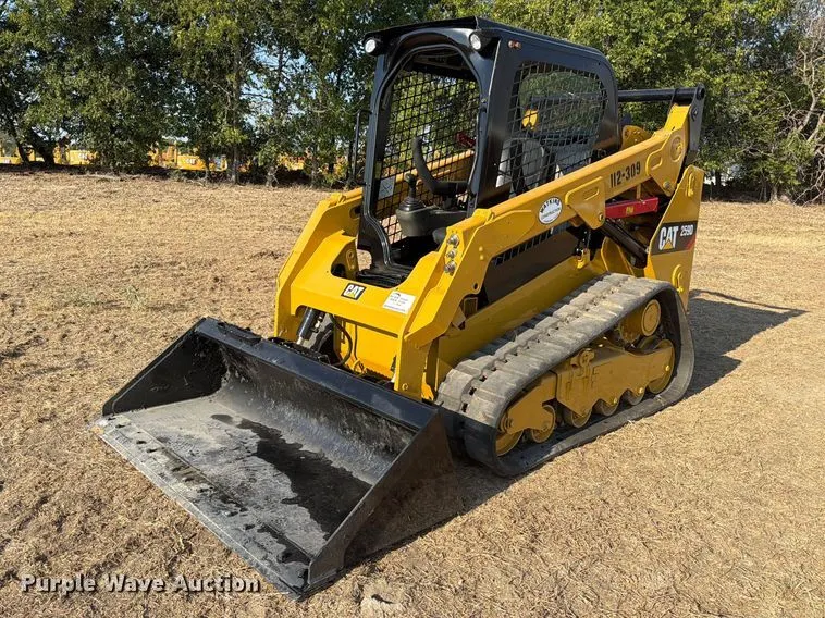 2018 Caterpillar 259D tracked skid steer loader