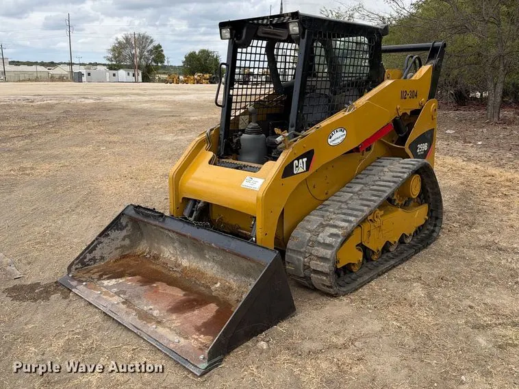 2012 Caterpillar 259B tracked skid steer loader