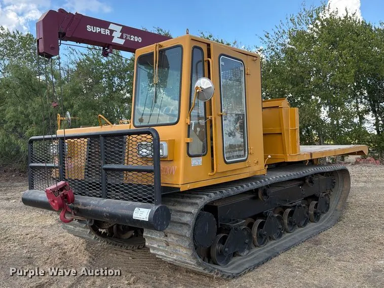 Morooka MST1500 track carrier