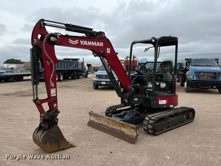 2021 Yanmar VIO35-6A mini excavator