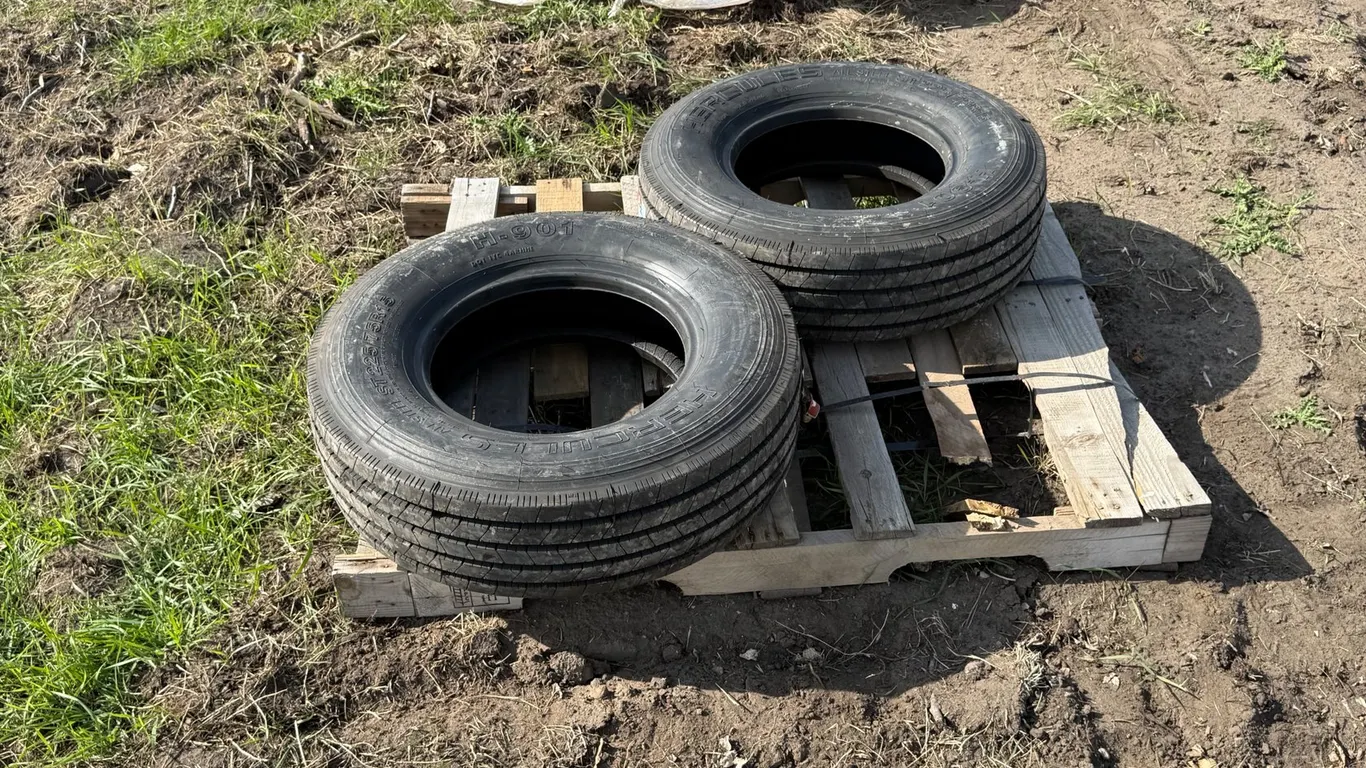 (2) Unused Hercules HD Trailer Tires