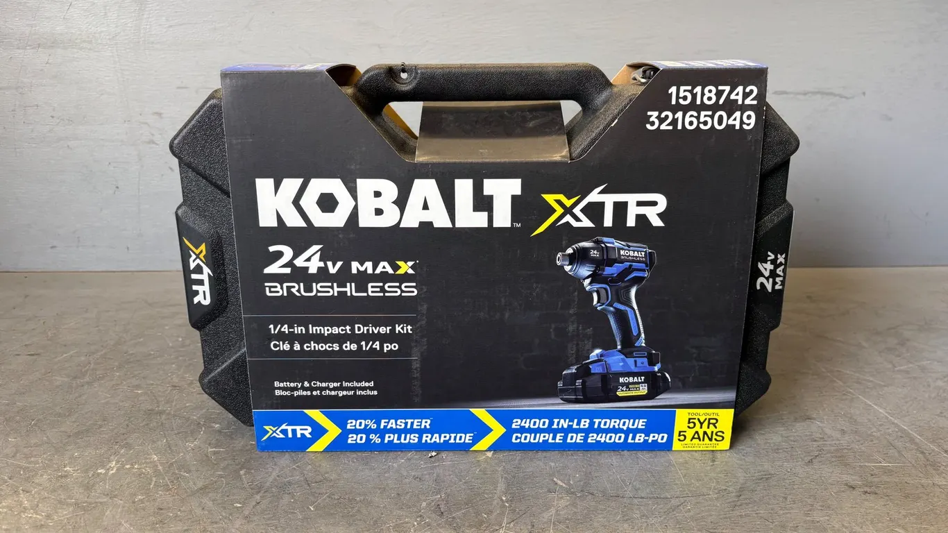 Kobalt XTR 1/4" Impact Driver Kit