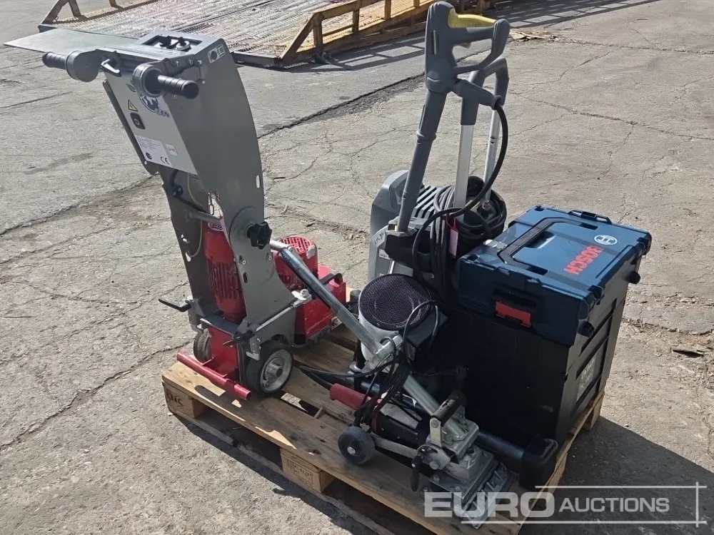 Pressure Washer, Carpet Lifters (2 of), Hand Tools