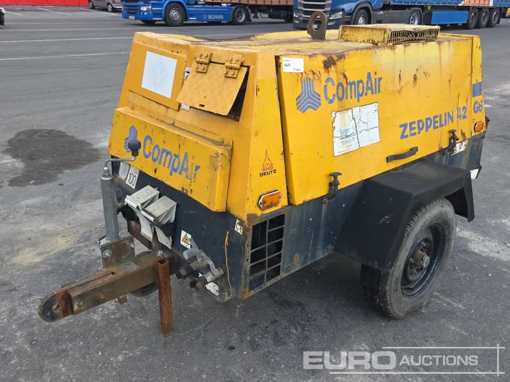 Comp Air Single Axle Compressor