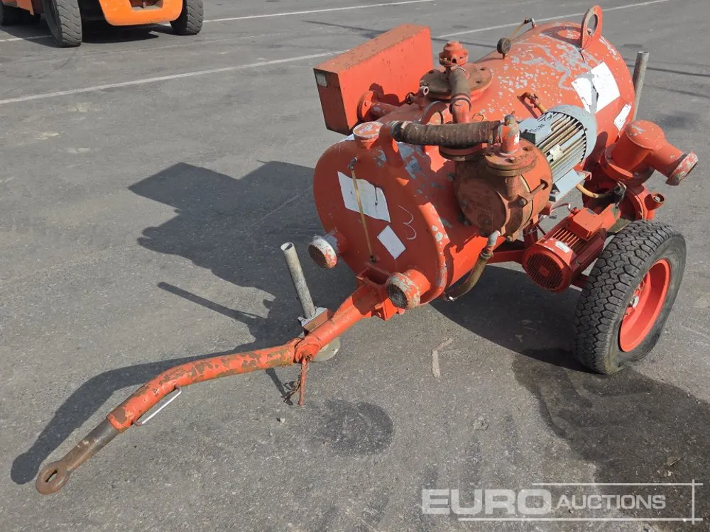 Pracht PS-E220AUT Single Axle Water Pump