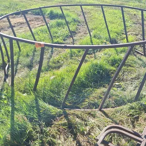 Top half of a bale feeder, 30" H