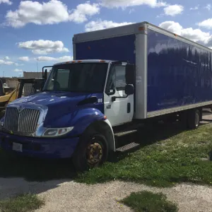 2007 4300 International Box Truck:(HAS CLEAR WI TITLE)