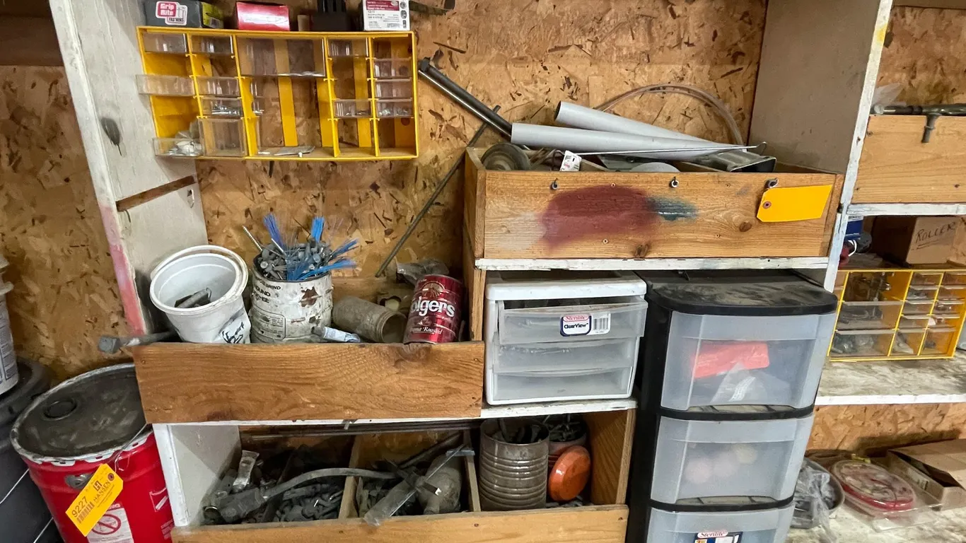 Shelf Contents of Left Side