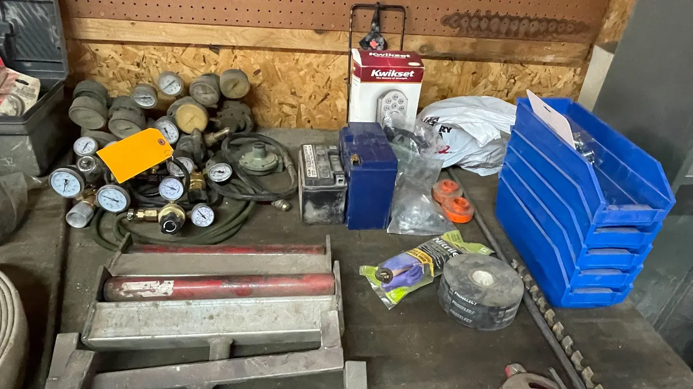 Lot of Shop Items on Table