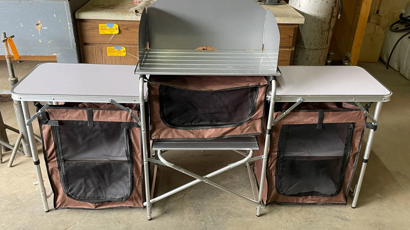 Folding Camping Setup