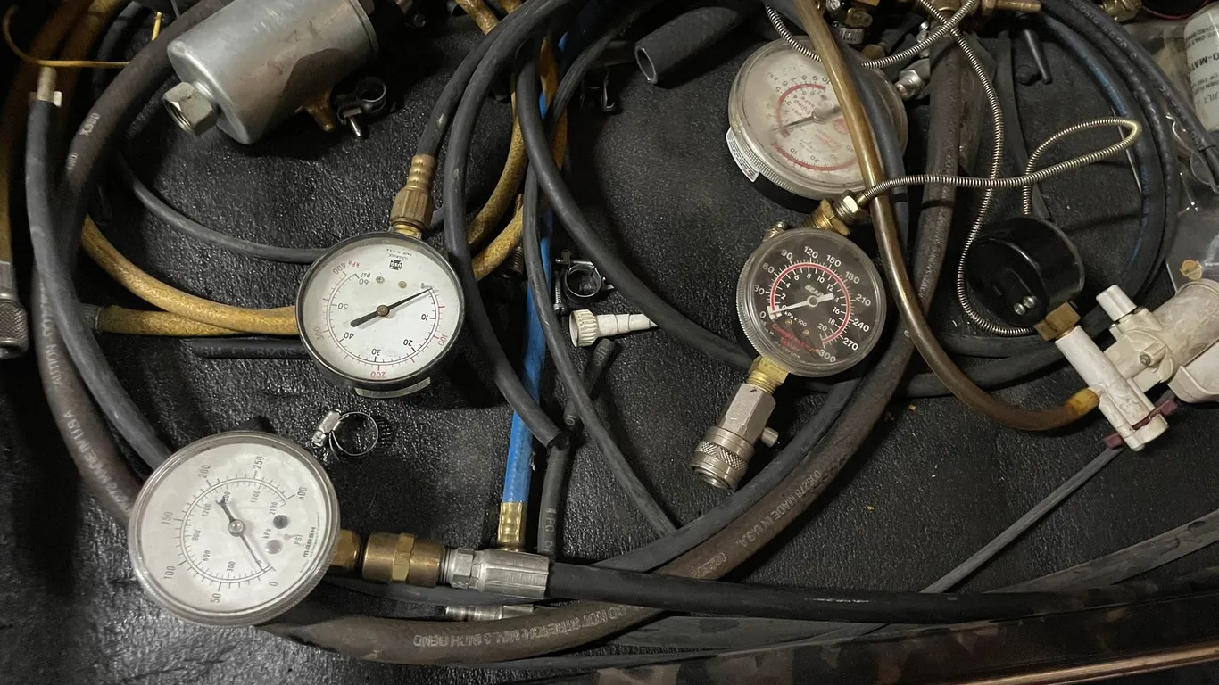 Contents of Drawer in Rolling Black Tool Box