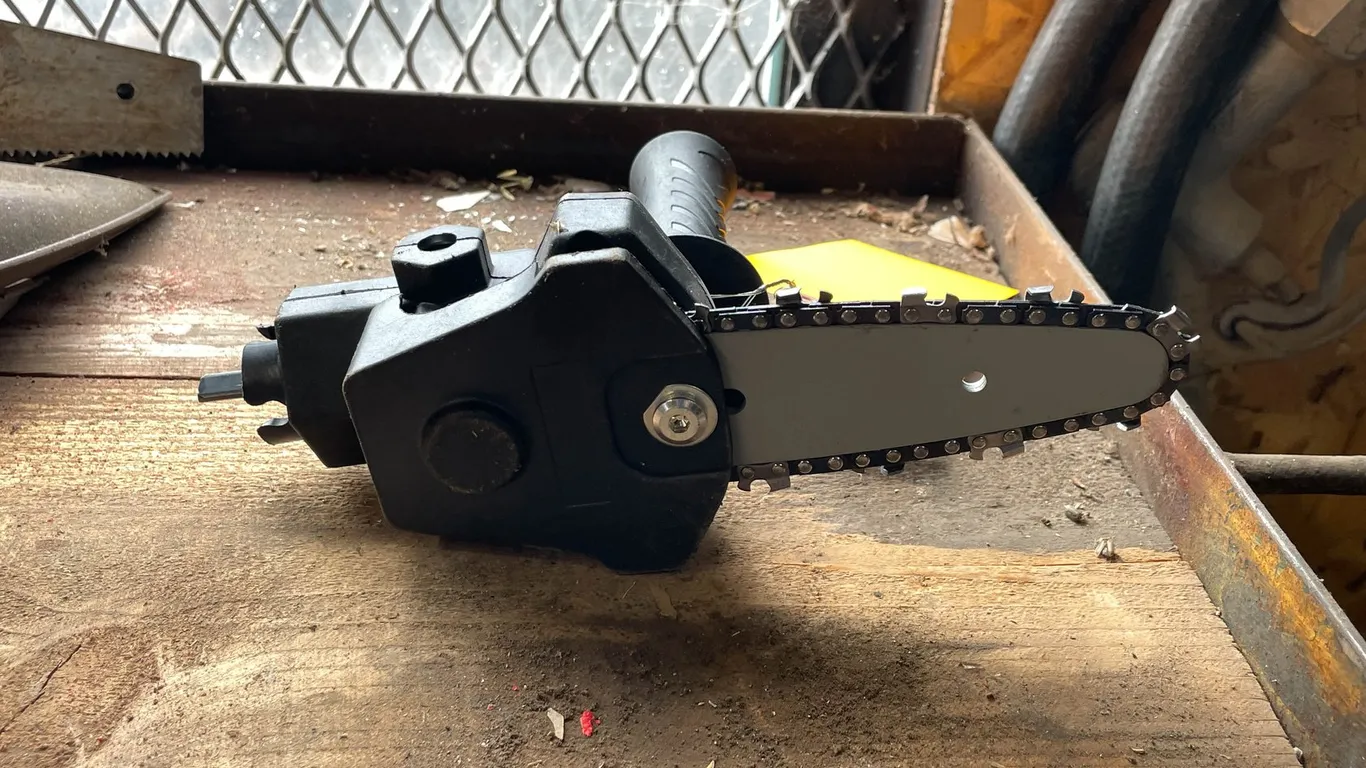 Chainsaw Attachment for Drill