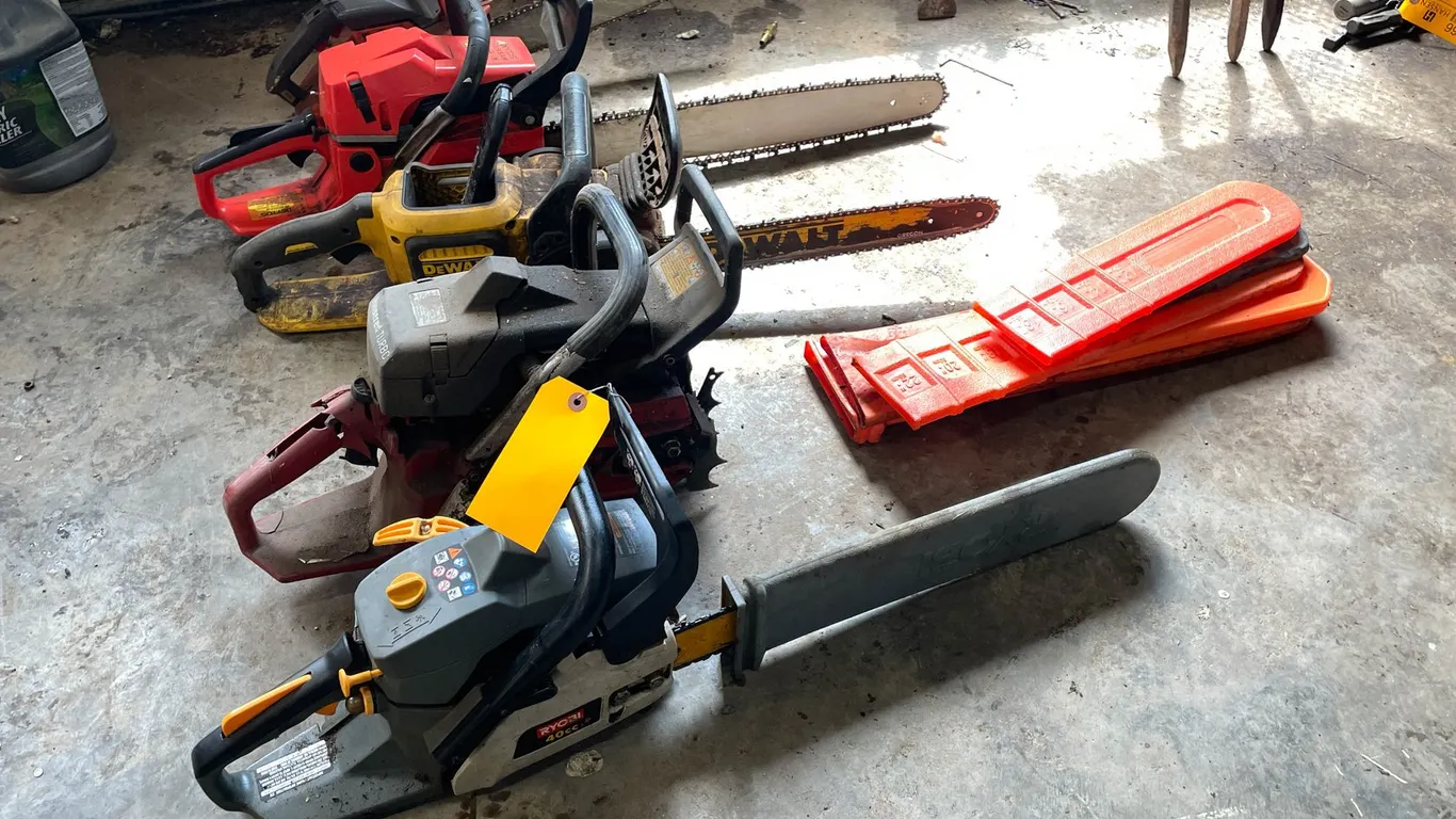 5 Chainsaws