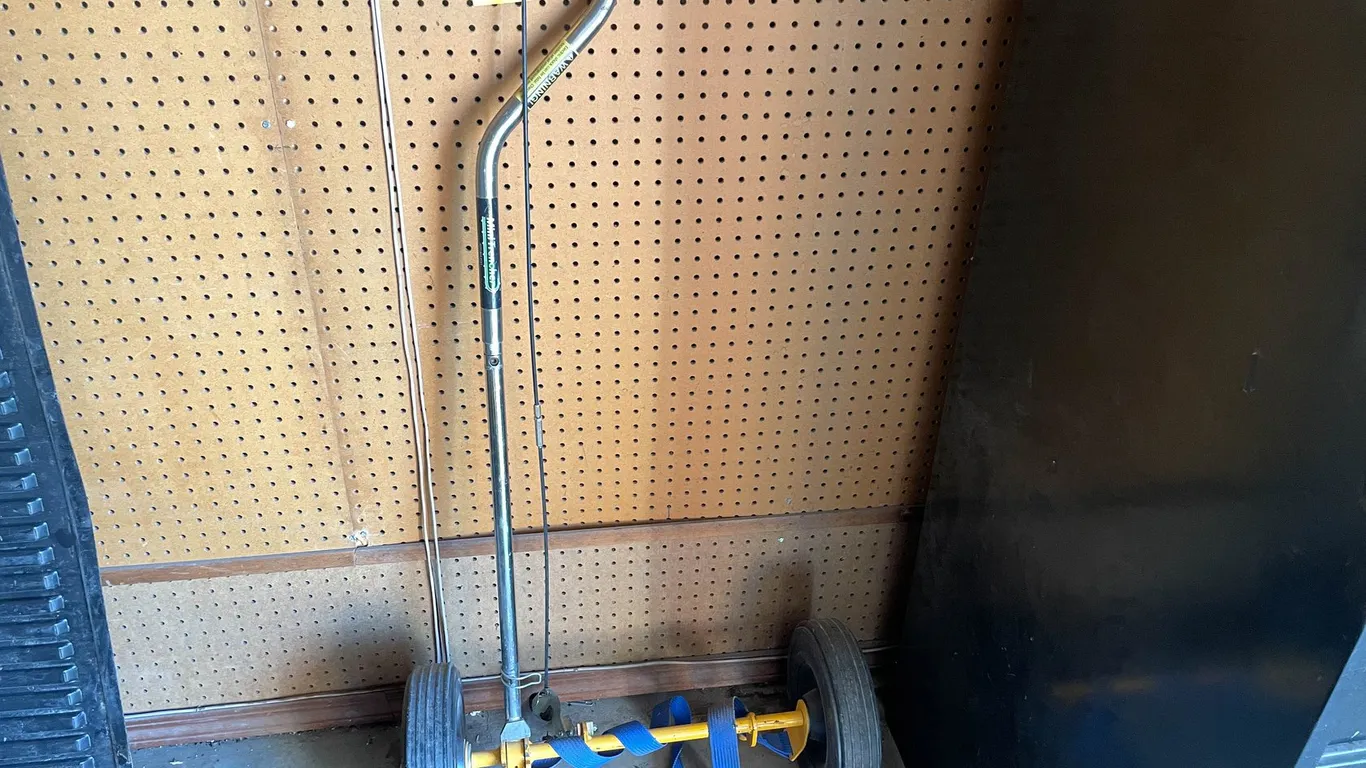 Dolly for a Trenching Saw