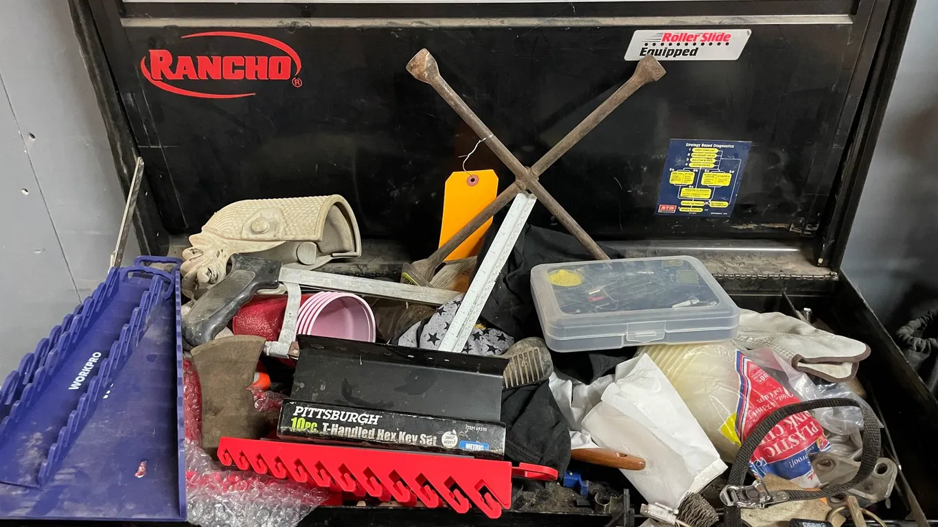 Contents of Top of Box