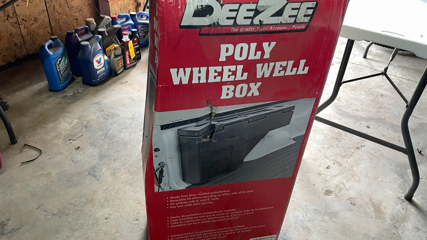 Wheel Well Toolbox