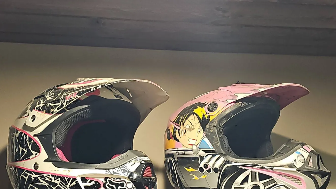 Youth Motocross Helmets Fox Racing and Cartoon Graphic Designs