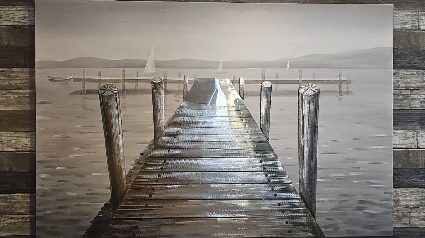 Very Large Beautiful Scenic Print 5x3 Feet