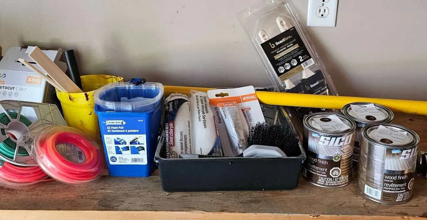 Workshop Tools Supplies Lot