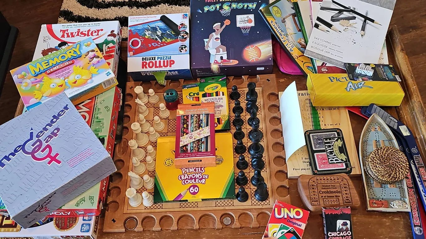 Board Games, Art Supplies and More