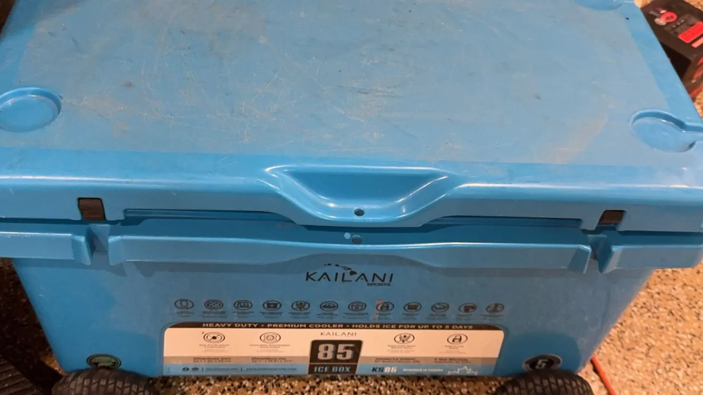 Kailani Sports KS85 Heavy Duty 85L Ice Box Cooler with Wheels