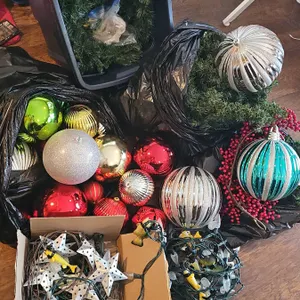 Large Assortment of Holiday Decorations