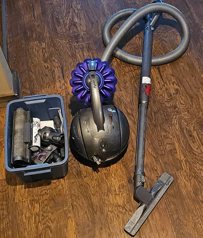 Dyson Cinetic Big Ball Canister Vacuum with Attachments and Hose