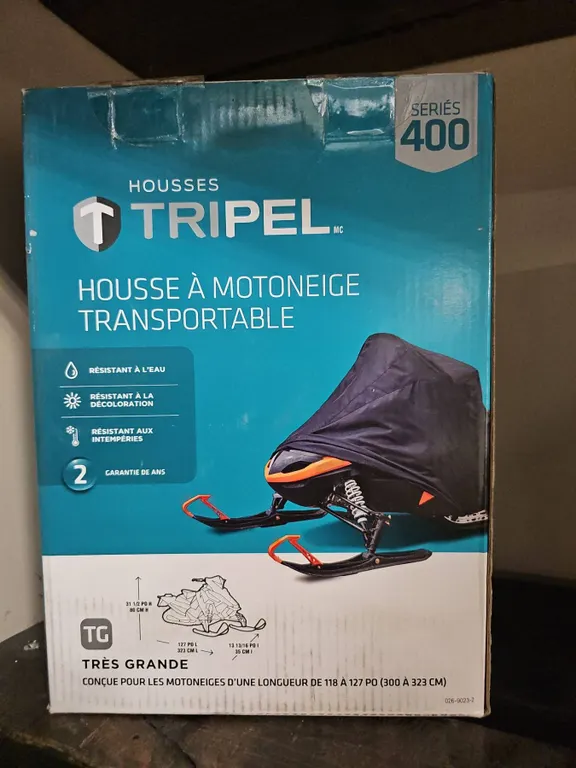 Tripel Series 400 Transportable Snowmobile Cover