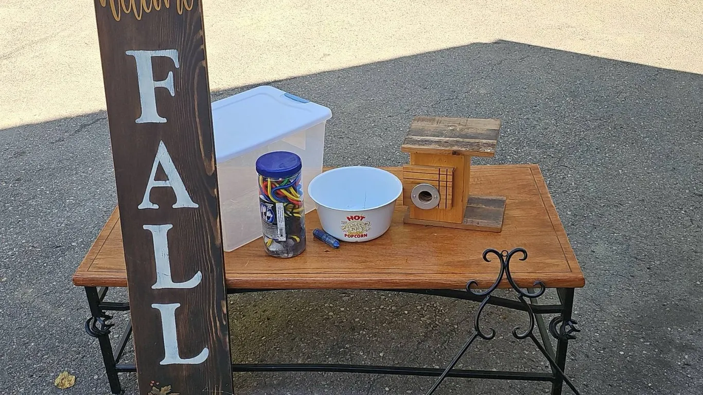 Decorative Welcome Fall Sign and More