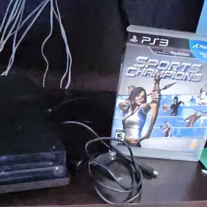 Sony PlayStation 3 Slim Console With Controller and Games