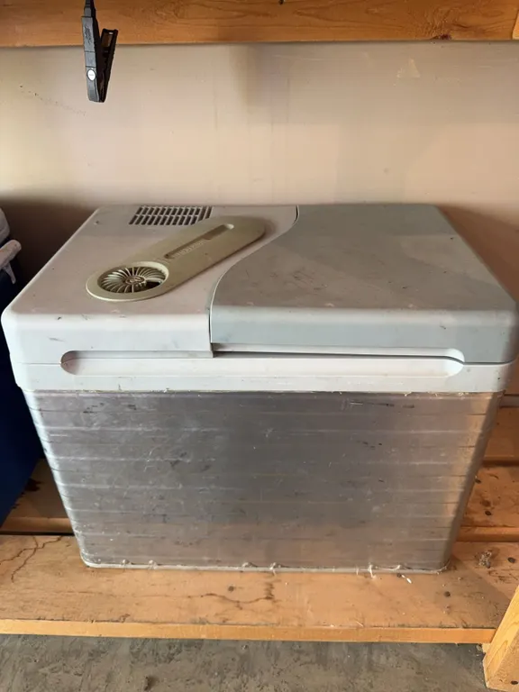 Mobicool Electric Cooler with Power Adapter and Dual Handle Lid