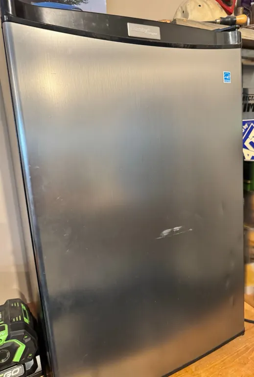 Danby Designer Compact Stainless Steel Mini Fridge With Freezer