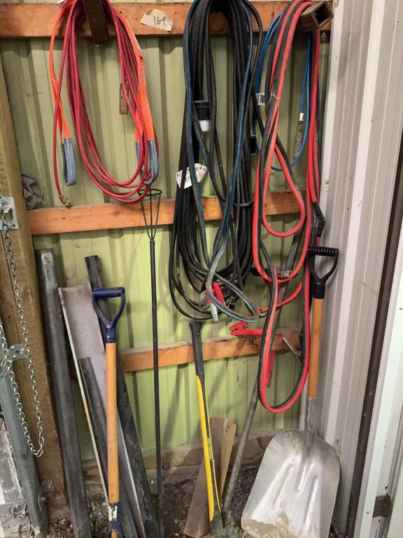 Jumper Cables, Utility Cables, Shovels and More