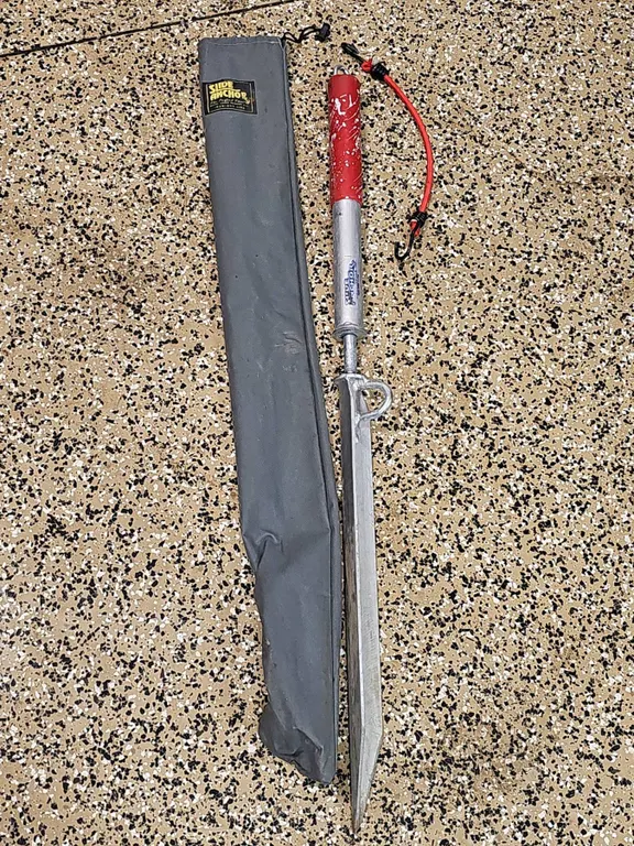 Slide Anchor Box Anchor with Carrying Case for Boating and Watercraft