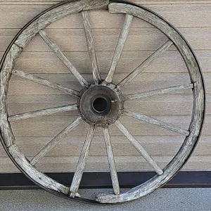 Wooden Wagon Wheel