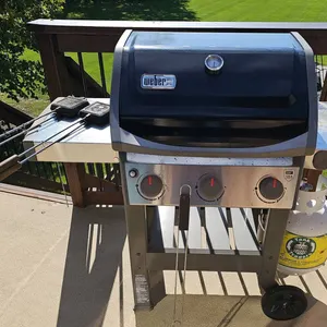 Weber Propane Gas Grill with Stand and Accessories