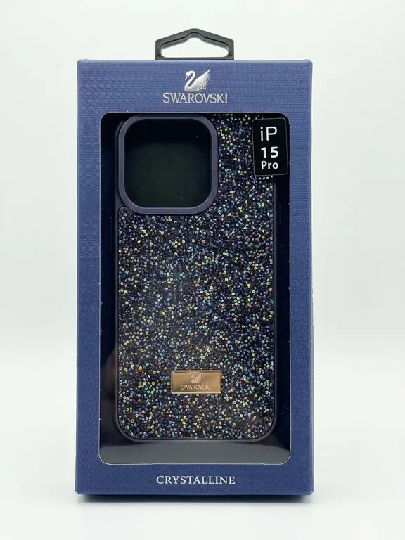 Swarovski Crystalline iPhone 15 Pro Case with Multicolour Crystals