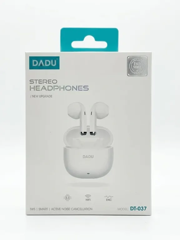 Best Brand, DADU DT-037 Stereo Headphones TWS Earbuds with Charging Case